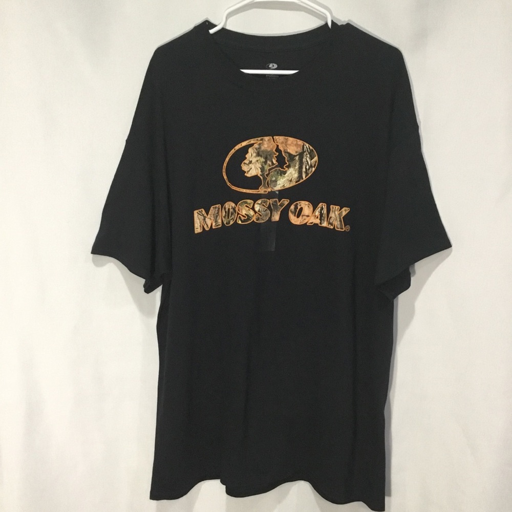 Mens Mossy Oak Black Shirt (XL)